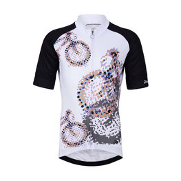 HOLOKOLO jersey de manga corta - RIDERS KIDS - negro/blanco