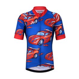 HOLOKOLO jersey de manga corta - CARS KIDS - rojo/azul