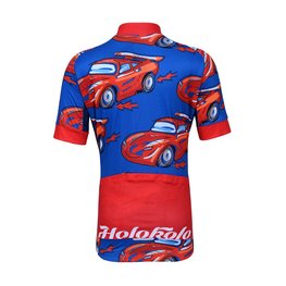 HOLOKOLO jersey de manga corta - CARS KIDS - rojo/azul