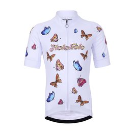 HOLOKOLO jersey de manga corta - BUTTERFLIES KIDS - blanco/multicolor
