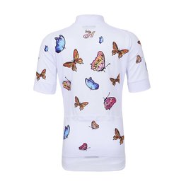 HOLOKOLO jersey de manga corta - BUTTERFLIES KIDS - blanco/multicolor