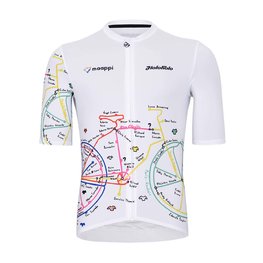 HOLOKOLO jersey de manga corta - MAAPPI ELITE - multicolor/blanco