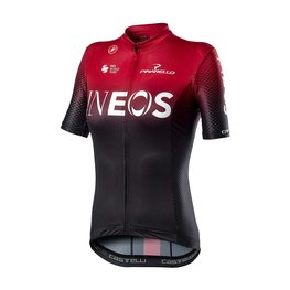 CASTELLI jersey de manga corta - INEOS 2020 LADY - negro/rojo