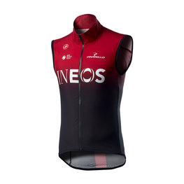 CASTELLI chaleco - INEOS 2020 - negro/rojo