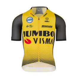 AGU jersey de manga corta - JUMBO-VISMA 2019 - amarillo/negro