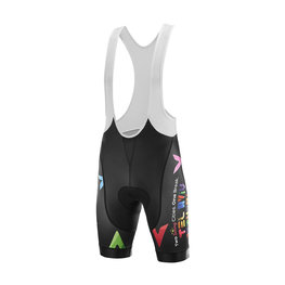 KATUSHA SPORTS pantalones cortos de tirantes - ISRAEL 2020 - negro