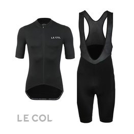 LE COL maillot corto y pantalón corto - HORS CATEGORIE II - negro