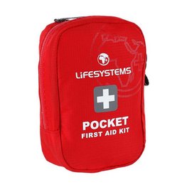 LIFESYSTEMS botiquín de primeros auxilios - POCKET FIRST AID KIT - rojo
