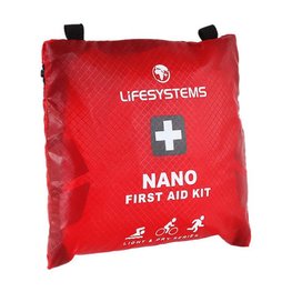 LIFESYSTEMS botiquín de primeros auxilios - LIGHT & DRY NANO FIRST AID KIT - rojo