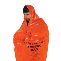 LIFESYSTEMS bolsa de aislamiento térmico - SURVIVAL BAG - naranja