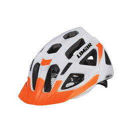 LIMAR casco - X-RIDE MTB - naranja/blanco