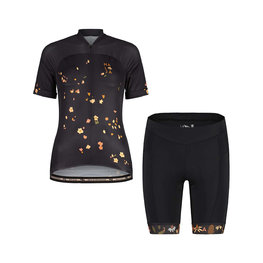 MALOJA maillot corto y pantalón corto - TRECIMEM. - negro