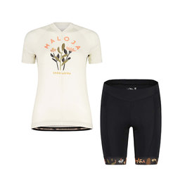 MALOJA maillot corto y pantalón corto - GANESM. - negro