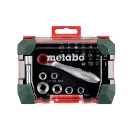 METABO herramientas - BIT AND RATCHET BOX - negro