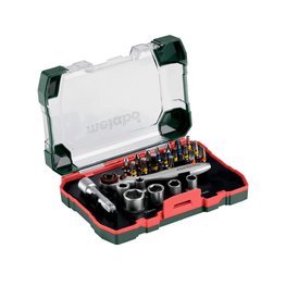METABO herramientas - BIT AND RATCHET BOX - negro