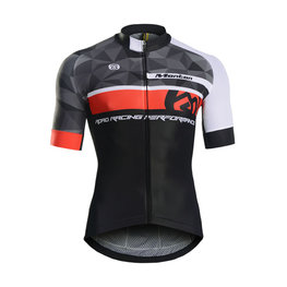 MONTON jersey de manga corta - JAT II - negro/rojo