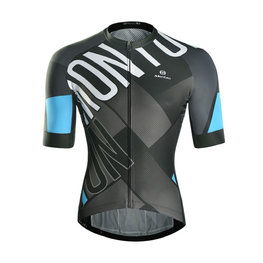 MONTON jersey de manga corta - EDGE - negro/azul