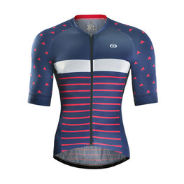MONTON jersey de manga corta - SUMMIT - rojo/azul