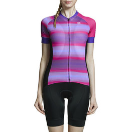 MONTON jersey de manga corta - COLOR FOCUS LADY - púrpura/rosa
