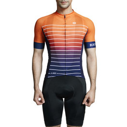 MONTON jersey de manga corta - SUNGLOW - naranja/azul