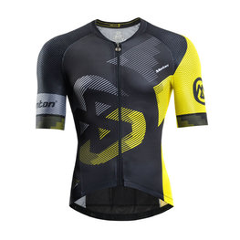 MONTON jersey de manga corta - ATTACK - negro/amarillo