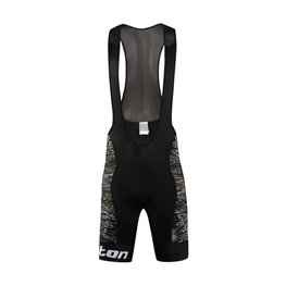 MONTON pantalones cortos de tirantes - NIGHT SHADOW - negro