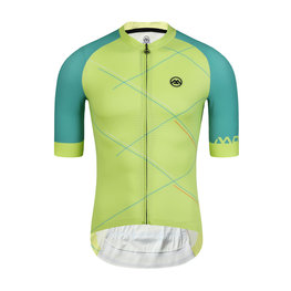MONTON jersey de manga corta - CHECKER - azul/amarillo