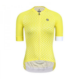 MONTON jersey de manga corta - DIVERSION LINE LADY - amarillo
