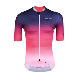 MONTON jersey de manga corta - SAIUN - negro/rojo