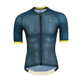 MONTON jersey de manga corta - QUEST - verde/naranja
