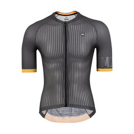 MONTON jersey de manga corta - QUEST - gris/naranja