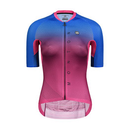 MONTON jersey de manga corta - NEON LADY - rojo/azul