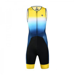 MONTON monos - PRO FLUFFY - azul/negro/amarillo