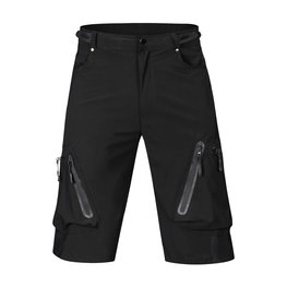 MONTON pantalones cortos sin tirantes - SPORTY MTB - negro