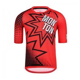 MONTON jersey de manga corta - POW MTB - rojo