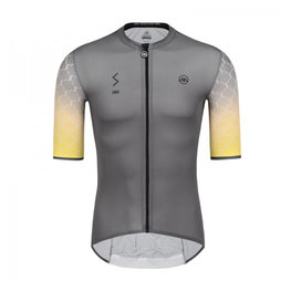 MONTON jersey de manga corta - LIGHT - gris/amarillo