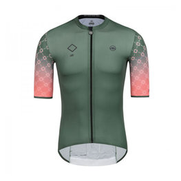 MONTON jersey de manga corta - LIFE - verde/rosa