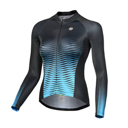 MONTON maillot de verano de manga larga - SPIRIT LADY SUMMER - azul/negro