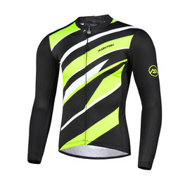 MONTON maillot de verano de manga larga - FERNWAR SUMMER - negro/verde