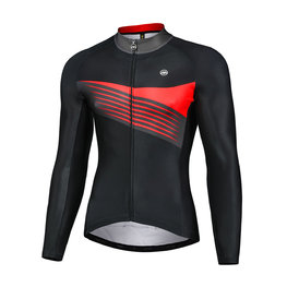 MONTON maillot de invierno de manga larga - LELOI WINTER - rojo/negro