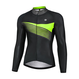 MONTON maillot de invierno de manga larga - LELOI WINTER - negro/verde