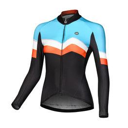 MONTON maillot de verano de manga larga - WINLAN LADY WINTER - azul/naranja/negro