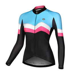 MONTON maillot de verano de manga larga - WINLAN LADY WINTER - rosa/negro/azul