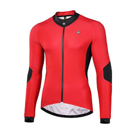MONTON maillot de invierno de manga larga - CYCLANCE WINTER - rojo