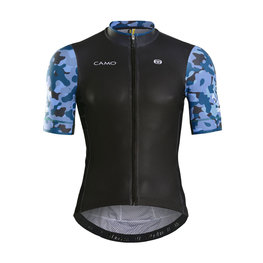 MONTON jersey de manga corta - CAMO DISGUISER - azul/negro