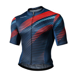 MONTON jersey de manga corta - MUSTANG - rojo/azul
