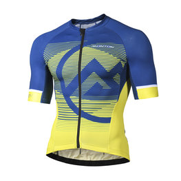 MONTON jersey de manga corta - MIRAGGIO - azul/amarillo