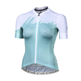 MONTON jersey de manga corta - BOUDARY LADY - blanco/verde