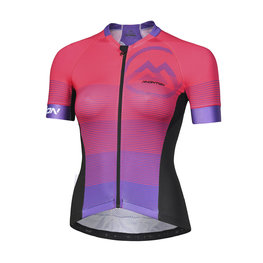 MONTON jersey de manga corta - ALANYA LADY - púrpura/rojo