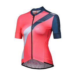MONTON jersey de manga corta - MAJOR LADY - rojo/negro/gris